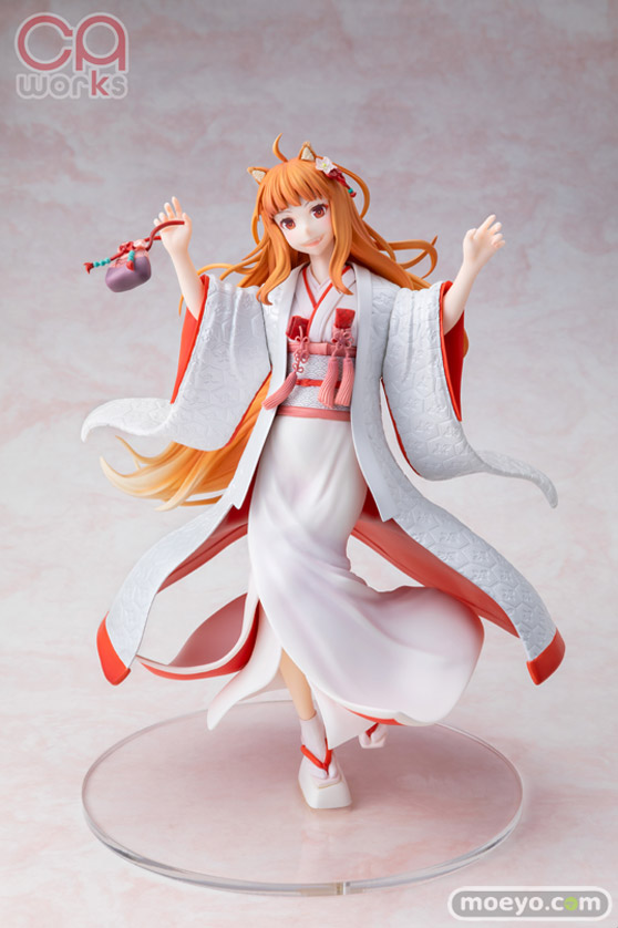 KADOKAWA 『狼と香辛料』ホロ 白無垢ver. CLAY GOO タケ フィギュア 01