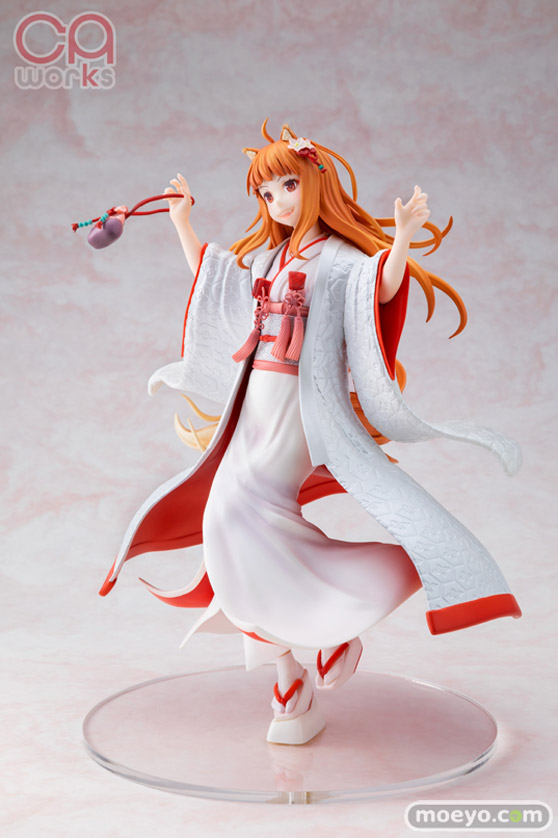 KADOKAWA 『狼と香辛料』ホロ 白無垢ver. CLAY GOO タケ フィギュア 04