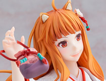 『狼と香辛料』より和装を纏った「ホロ」の描き下ろしイラストを使用した1/7スケールフィギュアが登場！