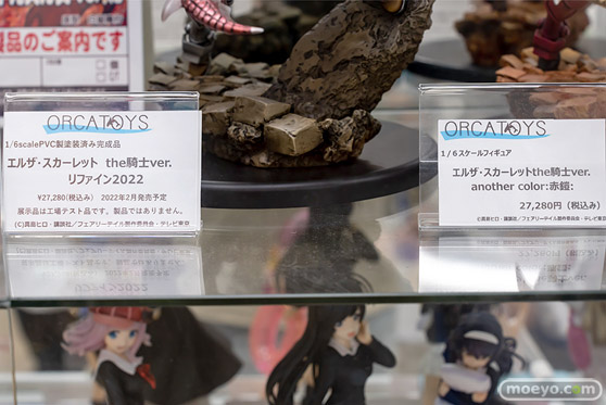 秋葉原の新作フィギュア展示の様子 2022年6月25日 17