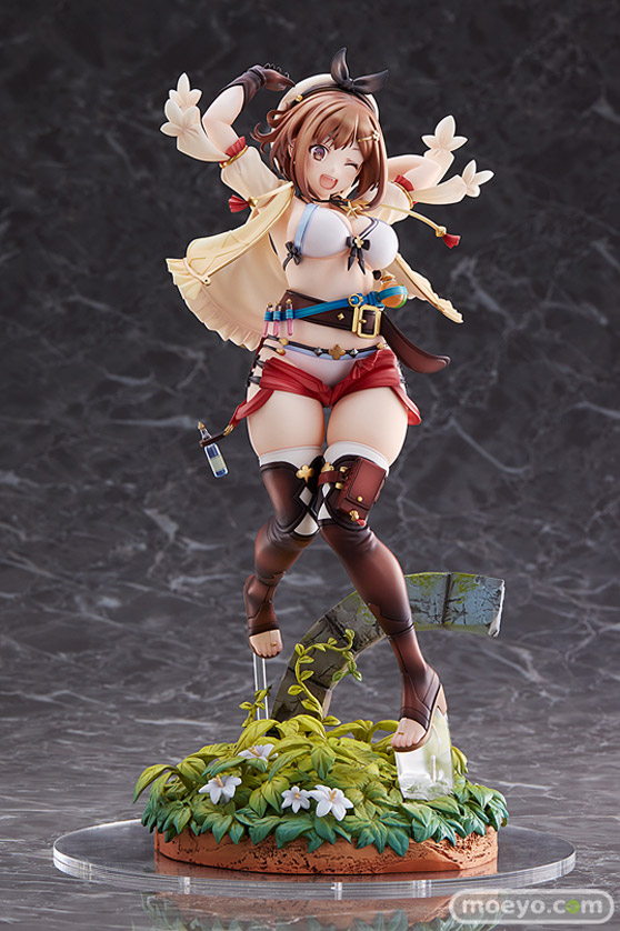 あみあみ×AMAKUNI ライザのアトリエ ~常闇の女王と秘密の隠れ家~ ライザ(ライザリン・シュタウト) 星名詠美 天王洲あいる にゃばー フィギュア 01