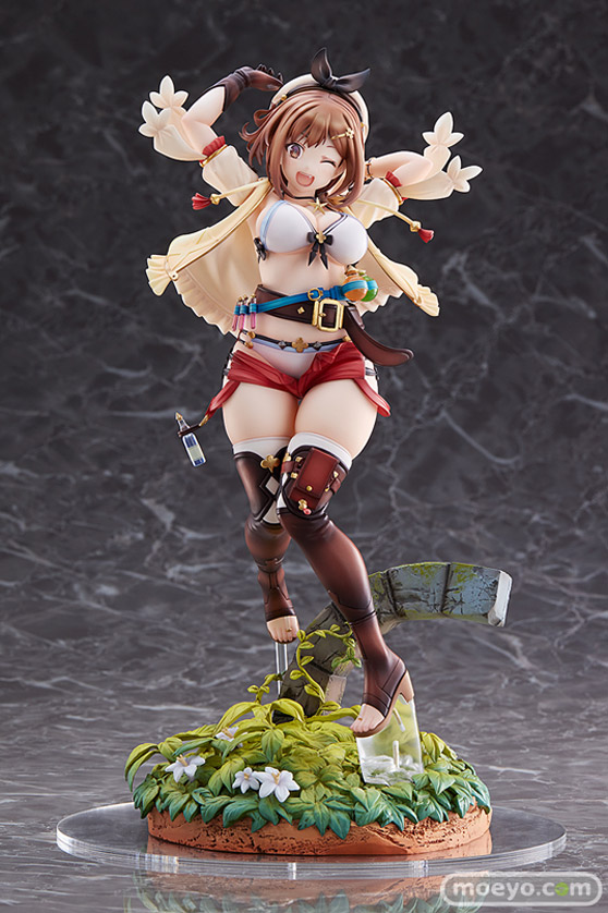 あみあみ×AMAKUNI ライザのアトリエ ~常闇の女王と秘密の隠れ家~ ライザ(ライザリン・シュタウト) 星名詠美 天王洲あいる にゃばー フィギュア 02