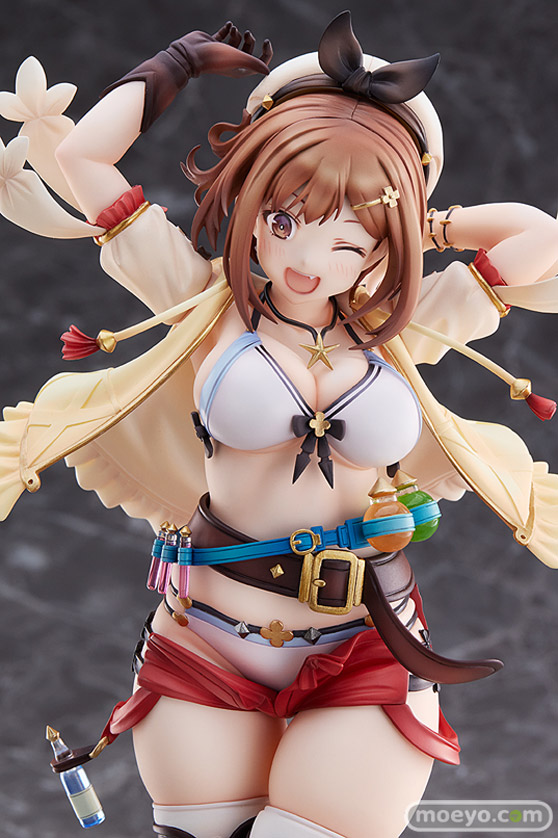 あみあみ×AMAKUNI ライザのアトリエ ~常闇の女王と秘密の隠れ家~ ライザ(ライザリン・シュタウト) 星名詠美 天王洲あいる にゃばー フィギュア 08