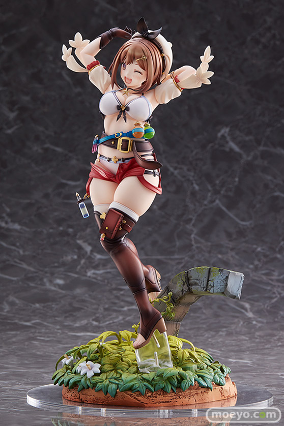 あみあみ×AMAKUNI ライザのアトリエ ~常闇の女王と秘密の隠れ家~ ライザ(ライザリン・シュタウト) 星名詠美 天王洲あいる にゃばー フィギュア 12