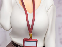 発売中のユニオンクリエイティブ新作美少女フィギュア「がんばれ 同期ちゃん『後輩ちゃん』」彩色サンプルがアキバで展示！