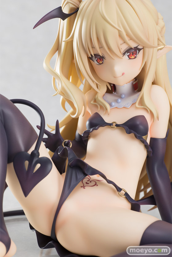 画像　フィギュア　サンプル　レビュー　ワンダーフェスティバル2022 [冬]　オーキッドシード サキュバス ティティ Illustrated by 玉之けだま みんへる(ブロンドパロット) チューベローズプラス 14