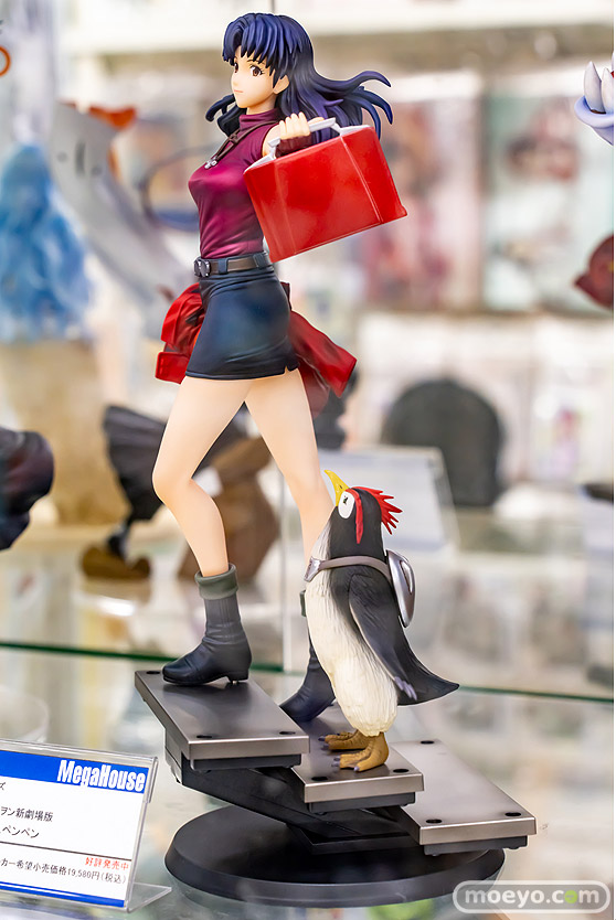 メガハウス GALSシリーズ ヱヴァンゲリヲン新劇場版 葛城ミサト＆ペンペン サウザンド たぅもけい ピンポイント フィギュア あみあみ 04