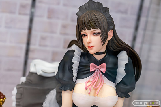 回天堂 ホリデーメイド モニカ・テシア(台座 赤木色) 北極星スタジオ フィギュア ボークス 04