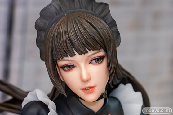 回天堂 ホリデーメイド モニカ・テシア(台座 赤木色) 北極星スタジオ フィギュア ボークス 05