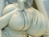 【アダルトフィギュア】【WF2022夏】PANDORA新作エロフィギュア「エプロン宮子（仮） Illustrated by 真白しらこ」監修中原型が展示！