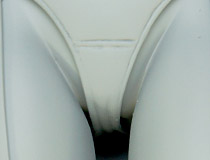 【アダルトフィギュア】【WF2022夏】スカイチューブ新作エロフィギュア「コミック阿吽 猫柳 モモ ver.2（仮） illustration by 深崎暮人」監修中原型が展示！