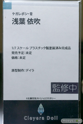 Cleyera Doll(クレイラドール) ケガレボシ・青 浅葉 依吹 フィギュア コミックマーケット100 エロ キャストオフ 13