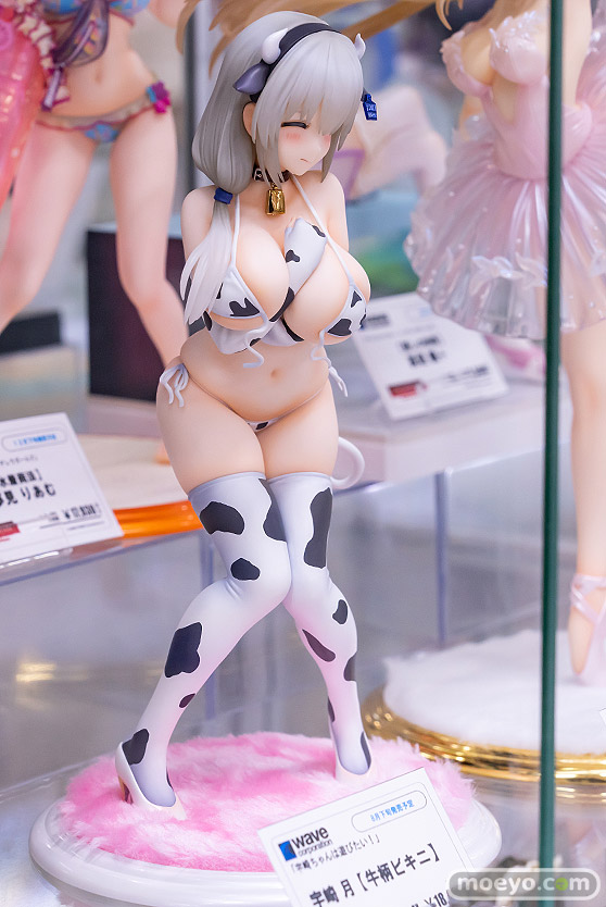 ウェーブ ドリームテック 宇崎ちゃんは遊びたい！ 宇崎月[牛柄ビキニ] カーブモデルズ namoji フィギュア 02