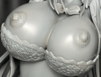 【アダルトフィギュア】【WF2022夏】えいてぃーん新作エロフィギュア「催眠性指導 倉敷玲奈 illustration by 愛上陸」監修中原型が展示！