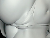 【アダルトフィギュア】【WF2022夏】えいてぃーん新作エロフィギュア「I字バランス アルヴィナちゃん illustration by GuLuco」監修中原型が展示！