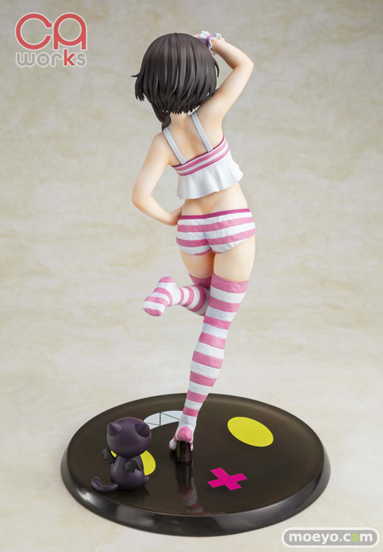 KADOKAWA CAworks アニメ『この素晴らしい世界に祝福を!』めぐみん フード☆るっく ちょむすけver. 西村直起 ニッケン フィギュア 02