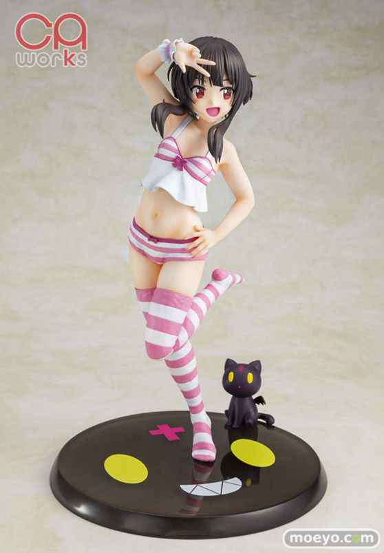 KADOKAWA CAworks アニメ『この素晴らしい世界に祝福を!』めぐみん フード☆るっく ちょむすけver. 西村直起 ニッケン フィギュア 04