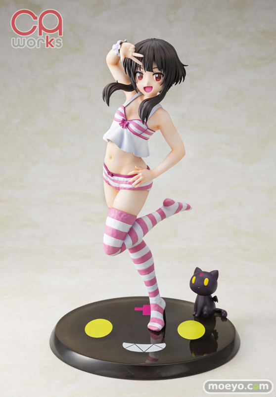 KADOKAWA CAworks アニメ『この素晴らしい世界に祝福を!』めぐみん フード☆るっく ちょむすけver. 西村直起 ニッケン フィギュア 06