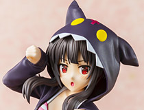 KADOKAWA新作美少女フィギュア「CAworks　アニメ『この素晴らしい世界に祝福を！』めぐみん　フード☆るっく　ちょむすけver.」予約受付開始！