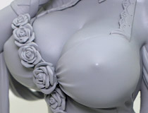 【WF2022夏】ウェーブ新作美少女フィギュア「アズールレーン シリアス【ホワイトローズ】」監修中原型が展示！