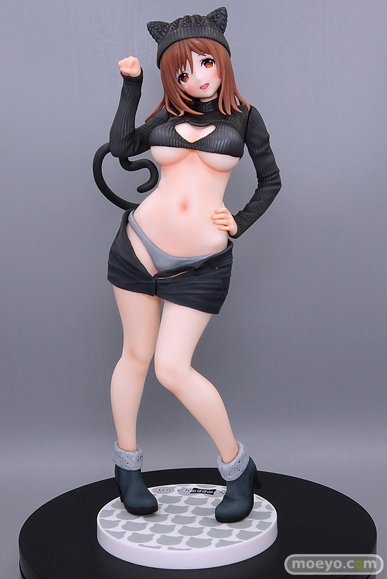 ダイキ工業 キャットなガール くろねこちゃん illustration by 魔太郎 D蔵 明智逸鶴 フィギュア キャストオフ エロ 製品版 01