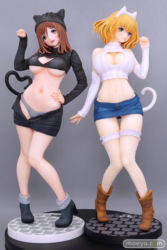 ダイキ工業 キャットなガール くろねこちゃん illustration by 魔太郎 D蔵 明智逸鶴 フィギュア キャストオフ エロ 製品版 61