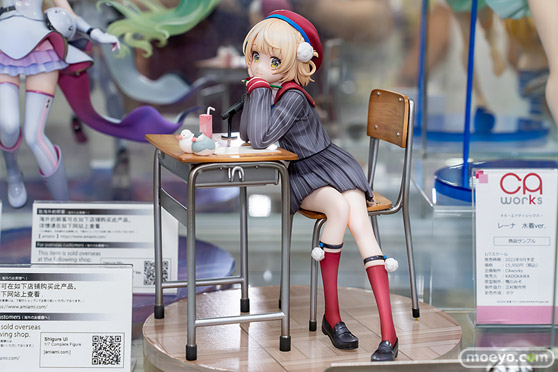 秋葉原での新作フィギュア展示の様子 2022年9月11日 11