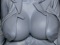 【アダルトフィギュア】【WF2022夏】えいてぃーん新作エロフィギュア「白鷲葵 illustration by 笹森トモエ」監修中原型が展示！