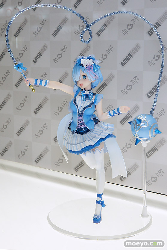 絵夢トイズ Re：ゼロから始める異世界生活 レム 魔法少女 Ver. みしま 小唄 フィギュア ワンダーフェスティバル2022 [夏] 03