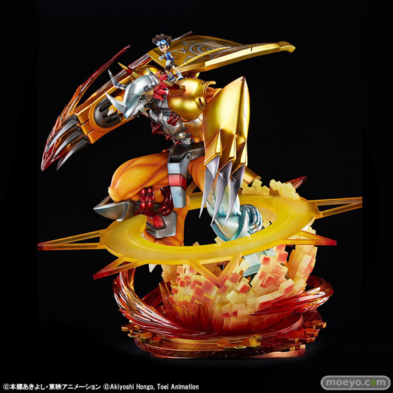 ユニークアートスタジオ デジモンアドベンチャー 大型スタチューシリーズ WARGREYMON フィギュア 03