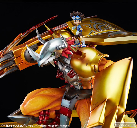 ユニークアートスタジオ デジモンアドベンチャー 大型スタチューシリーズ WARGREYMON フィギュア 09