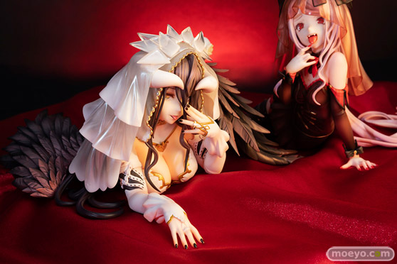 オーバーロードIV アルベド / シャルティア ブライドver.KADOKAWA KDcolle 雪原 たけうちハム ウイング PUSANカモメ フィギュア 06