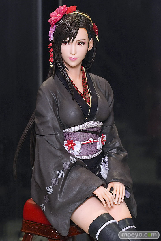 スクウェア・エニックス ファイナルファンタジー VII リメイク スタティックアーツ ティファ・ロックハート-異国風ドレスver.- フィギュア 東京ゲームショウ2022 04