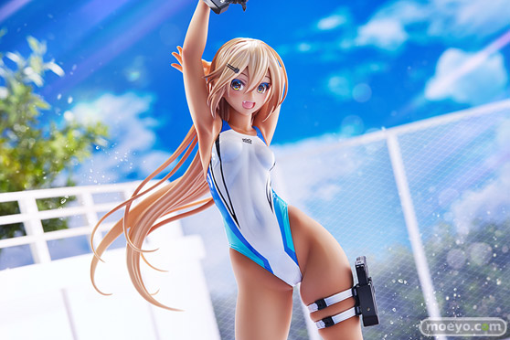 深井涼介が展開する『ARMS NOTE』より、AMAKUNIフィギュア「ARMS NOTE 水泳部のコウハイちゃん」の再販と2種のカラーバリエーションが発売決定！18