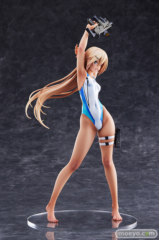 深井涼介が展開する『ARMS NOTE』より、AMAKUNIフィギュア「ARMS NOTE 水泳部のコウハイちゃん」の再販と2種のカラーバリエーションが発売決定！26