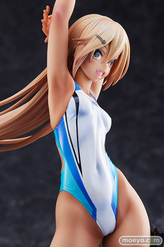 深井涼介が展開する『ARMS NOTE』より、AMAKUNIフィギュア「ARMS NOTE 水泳部のコウハイちゃん」の再販と2種のカラーバリエーションが発売決定！29