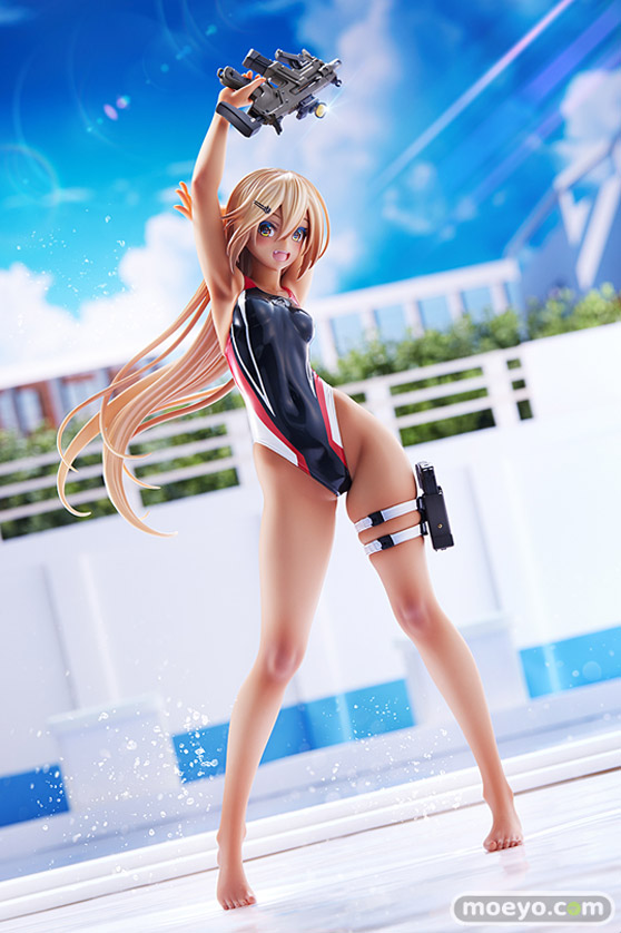 深井涼介が展開する『ARMS NOTE』より、AMAKUNIフィギュア「ARMS NOTE 水泳部のコウハイちゃん」の再販と2種のカラーバリエーションが発売決定！33