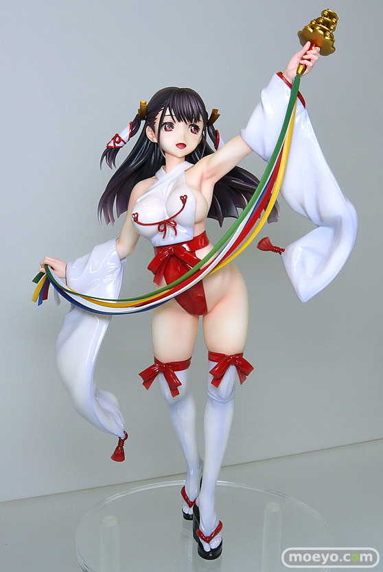 ヴェルテクス タイトなおしごと おしごと2：巫女さん 神楽茜 フィギュア ワンダーフェスティバル2022 [夏]  増宮宏一 住田和宏 しのづかあつと 02