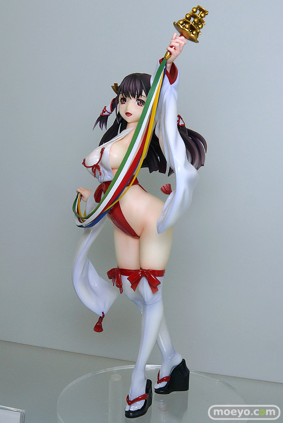 ヴェルテクス タイトなおしごと おしごと2：巫女さん 神楽茜 フィギュア ワンダーフェスティバル2022 [夏]  増宮宏一 住田和宏 しのづかあつと 03