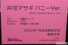 BINDing 対魔忍シリーズ 井河アサギ バニーVer. カガミ 永野健民 フィギュア エロホビ 第3回 ネイティブグループ合同展示会 エロ キャストオフ 20