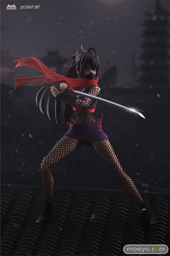 HASUKI pocket artシリーズ PA002 女忍 萩 フィギュア ドール 02