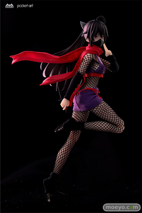 HASUKI pocket artシリーズ PA002 女忍 萩 フィギュア ドール 05