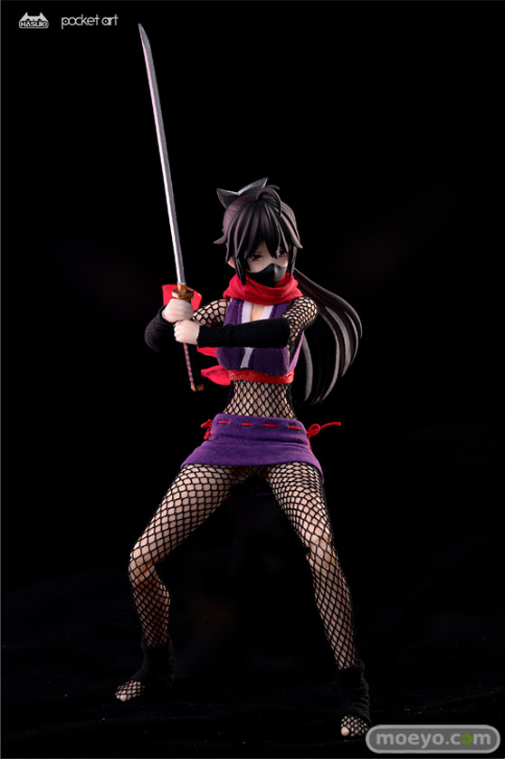 HASUKI pocket artシリーズ PA002 女忍 萩 フィギュア ドール 08