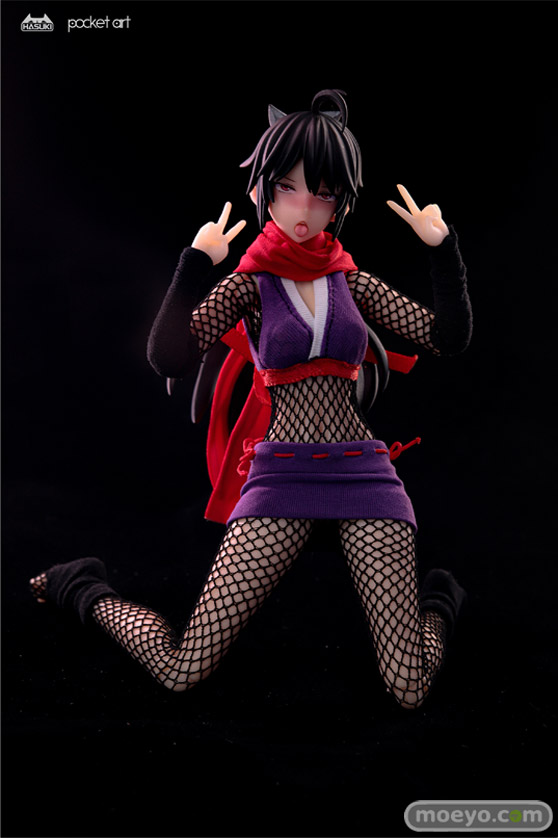 HASUKI pocket artシリーズ PA002 女忍 萩 フィギュア ドール 11