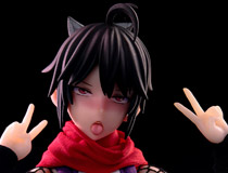 アヘ顔ダブルピースも可能！HASUKI新作美少女可動フィギュア「pocket artシリーズ PA002 女忍 萩」予約受付開始！