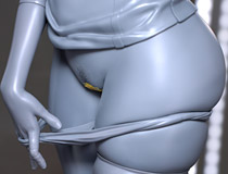 FROG新作エロフィギュア「高身長バレー部の清楚系彼女が先輩のモノになってしまう一部始終 奈良橋美樹」監修中原型が展示！