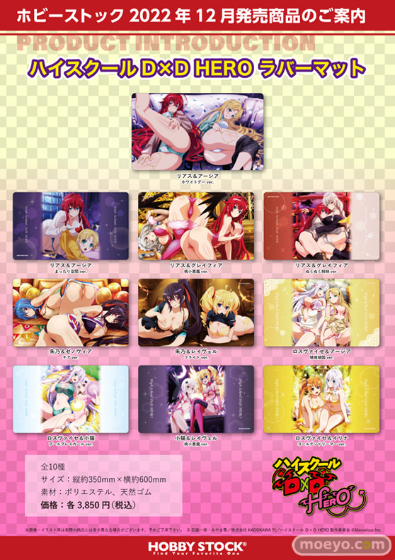 ハイスクールD×D HERO アクリルフィギュア アクリルプレート タペストリー ラバーマット 14