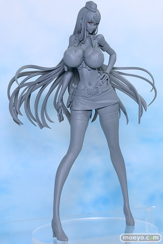 キューズQ 戦場のヴァルキュリア セルベリア・ブレス 水着Ver. 毒島孝牧 フィギュア ワンダーフェスティバル2022 [夏] 02