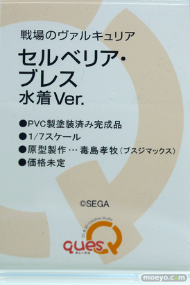 キューズQ 戦場のヴァルキュリア セルベリア・ブレス 水着Ver. 毒島孝牧 フィギュア ワンダーフェスティバル2022 [夏] 11