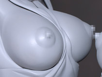 【エロホビ】【アダルトフィギュア】BINDing新作エロフィギュア「COMIC ExE 12 表紙イラスト 椿原ミラ」監修中原型が展示！